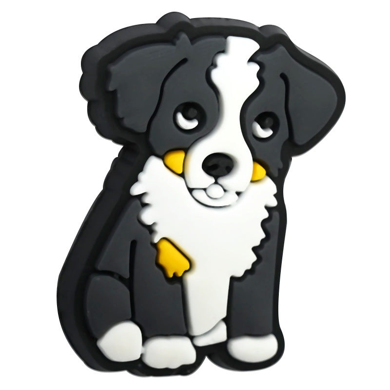 Wholesale   Random 100pcs/pack  Cute cartoon puppy beaded beads